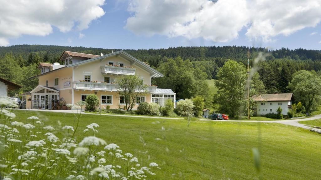 Landgasthof Hotel Zum Hirschenstein, Pension Garni Sankt Englmar Eksteriør billede